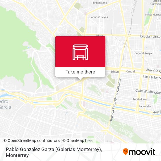 Mapa de Pablo González Garza (Galerías Monterrey)