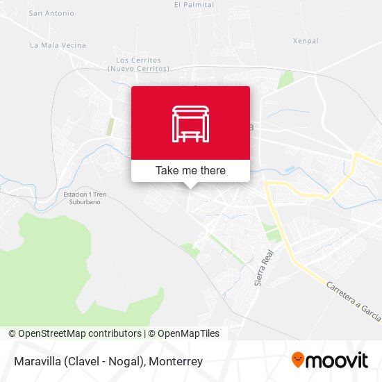 Maravilla (Clavel - Nogal) map