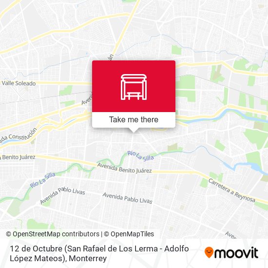 12 de Octubre (San Rafael de Los Lerma - Adolfo López Mateos) map