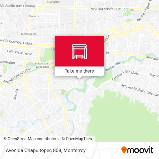 Avenida Chapultepec 808 map