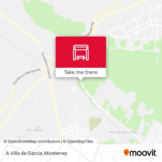 Mapa de A Villa de García