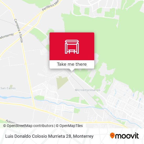 Mapa de Luis Donaldo Colosio Murrieta 28