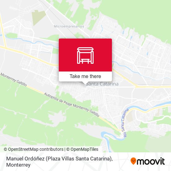 Manuel Ordóñez (Plaza Villas Santa Catarina) map