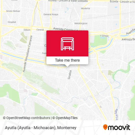 Mapa de Ayutla (Ayutla - Michoacán)