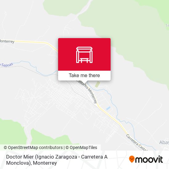 Doctor Mier (Ignacio Zaragoza - Carretera A Monclova) map