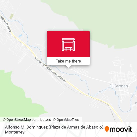 Alfonso M. Domínguez (Plaza de Armas de Abasolo) map