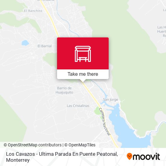 Los Cavazos - Ultima Parada En Puente Peatonal map