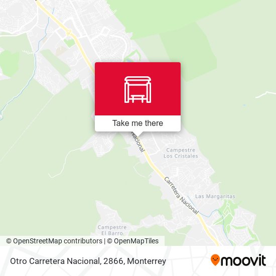 Otro Carretera Nacional, 2866 map