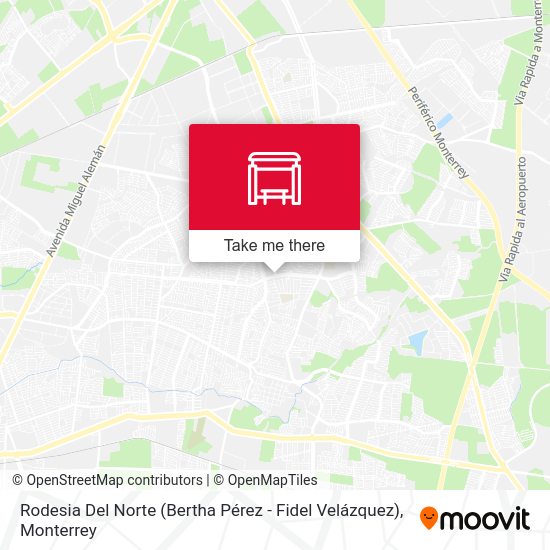 Mapa de Rodesia Del Norte (Bertha Pérez - Fidel Velázquez)