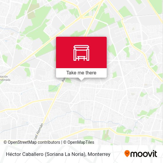 Héctor Caballero (Soriana La Noria) map
