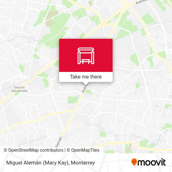 Miguel Alemán (Mary Kay) map