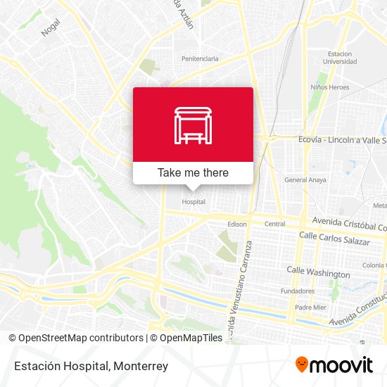 Mapa de Estación Hospital