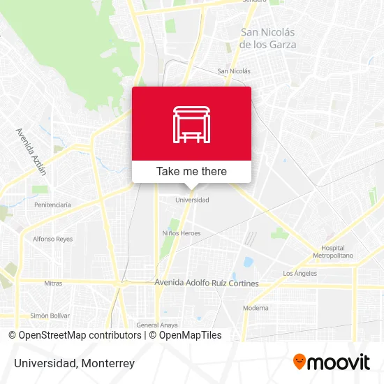 Universidad map