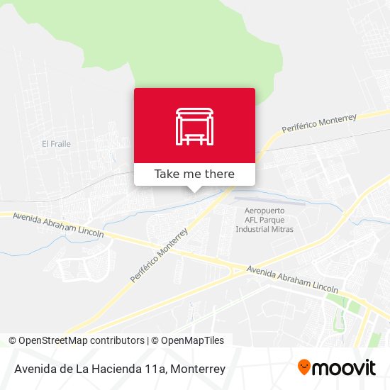 Mapa de Avenida de La Hacienda 11a