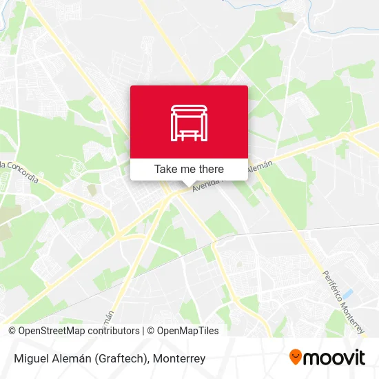 Mapa de Miguel Alemán (Graftech)