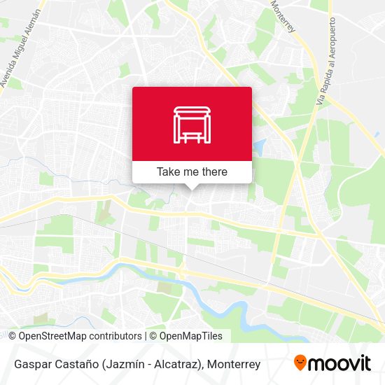 Mapa de Gaspar Castaño (Jazmín - Alcatraz)