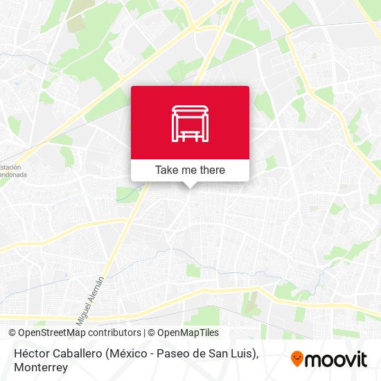 Héctor Caballero (México - Paseo de San Luis) map