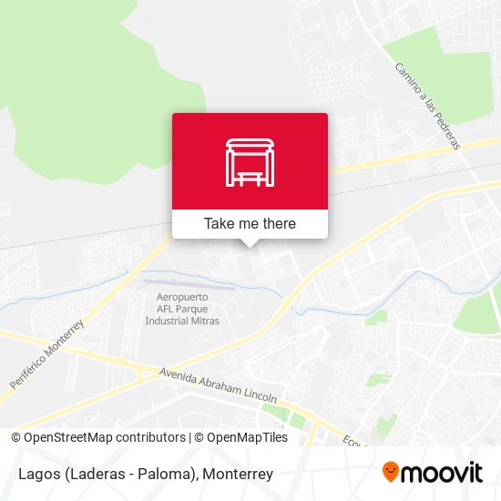 Mapa de Lagos (Laderas - Paloma)