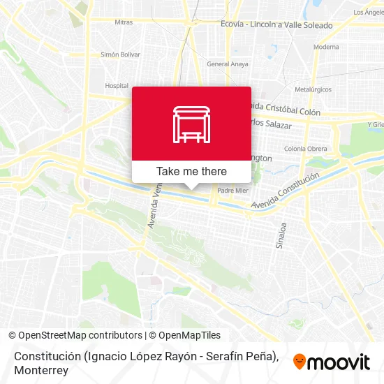 Mapa de Constitución (Ignacio López Rayón - Serafín Peña)