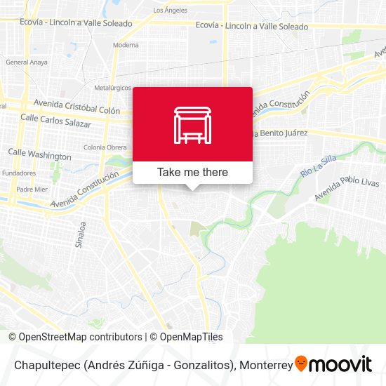 Mapa de Chapultepec (Andrés Zúñiga - Gonzalitos)