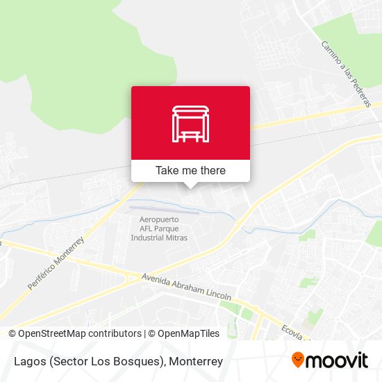 Lagos (Sector Los Bosques) map