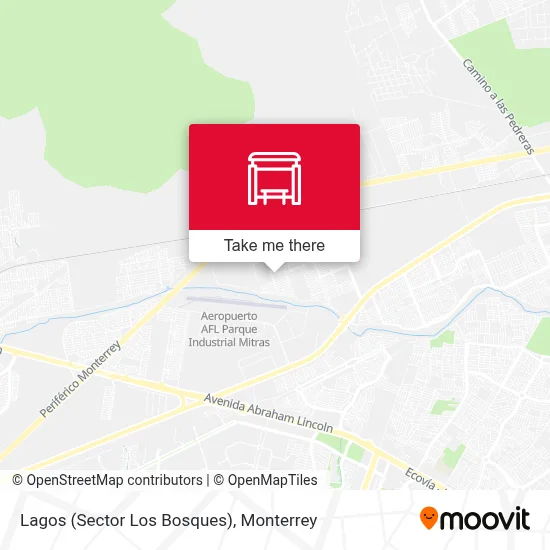 Lagos (Sector Los Bosques) map