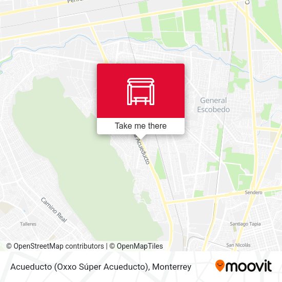 Acueducto (Oxxo Súper Acueducto) map