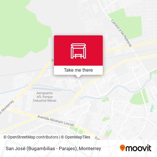 San José (Bugambilias - Parajes) map