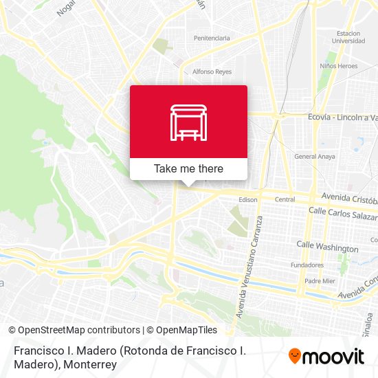 Francisco I. Madero (Rotonda de Francisco I. Madero) map