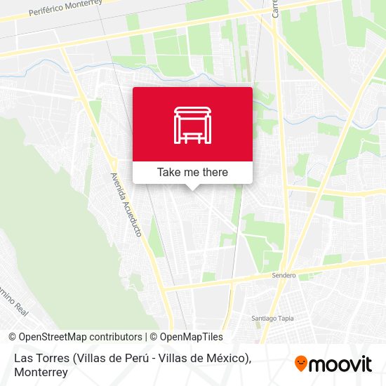 Las Torres (Villas de Perú - Villas de México) map