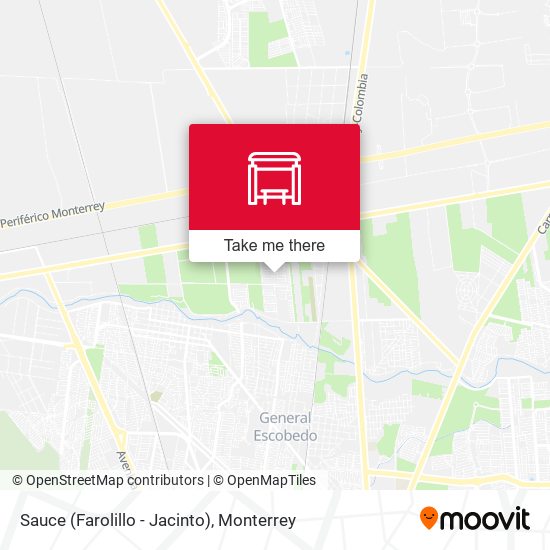 Mapa de Sauce (Farolillo - Jacinto)