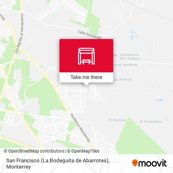San Francisco (La Bodeguita de Abarrotes) map