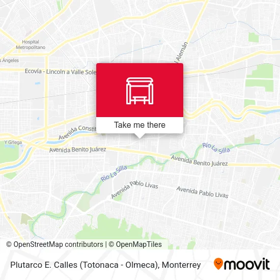 Mapa de Plutarco E. Calles (Totonaca - Olmeca)