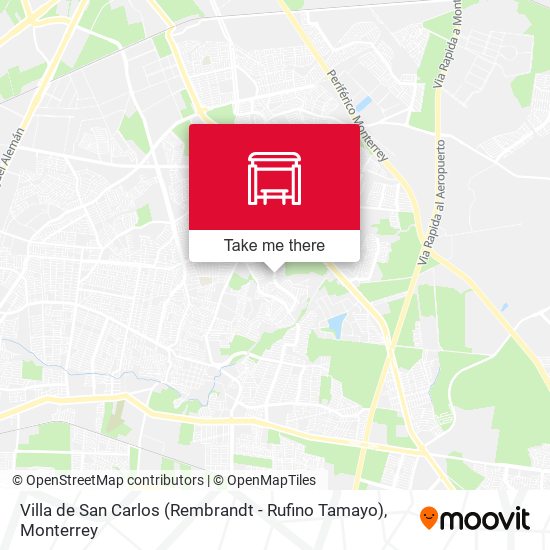 Mapa de Villa de San Carlos (Rembrandt - Rufino Tamayo)