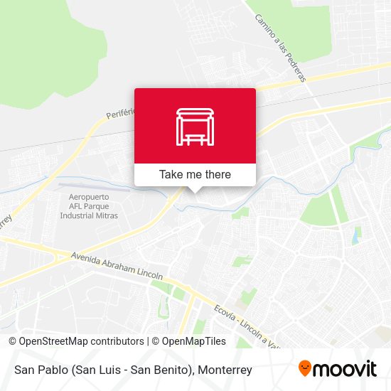 San Pablo (San Luis - San Benito) map