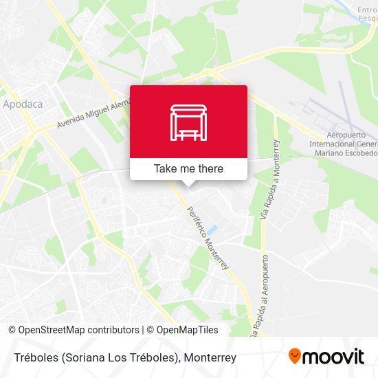 Tréboles (Soriana Los Tréboles) map