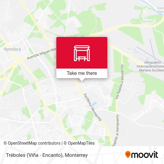 Tréboles (Viña - Encanto) map