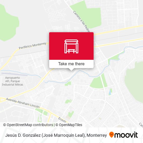 Mapa de Jesús D. González (José Marroquín Leal)