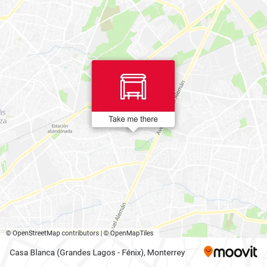 Casa Blanca (Grandes Lagos - Fénix) map