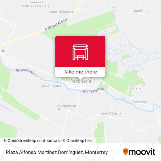 Mapa de Plaza Alfonso Martinez Domínguez