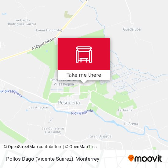 Pollos Dago (Vicente Suarez) map