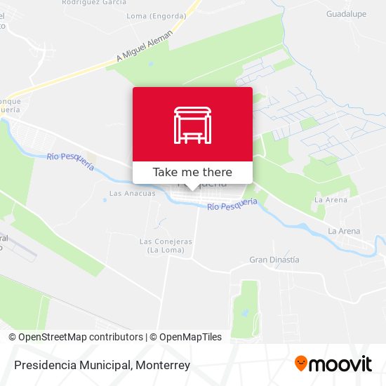Mapa de Presidencia Municipal