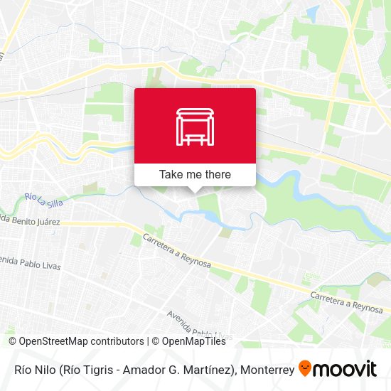 Mapa de Río Nilo (Río Tigris - Amador G. Martínez)