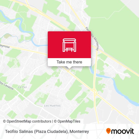 Mapa de Teófilo Salinas (Plaza Ciudadela)