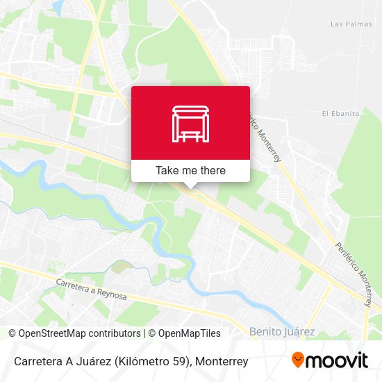 Carretera A Juárez (Kilómetro 59) map