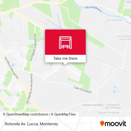 Rotonda Av. Lucca map