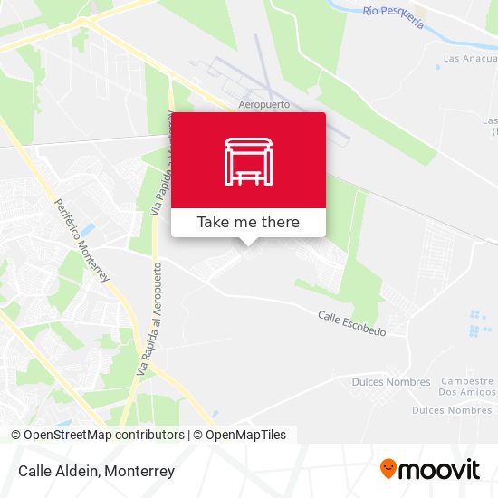 Mapa de Calle Aldein