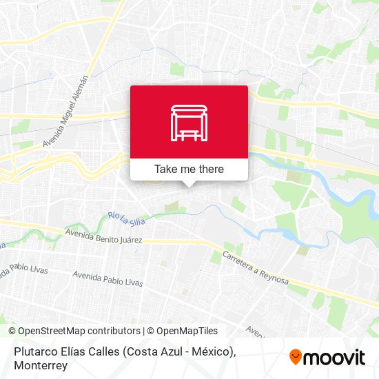 Plutarco Elías Calles (Costa Azul - México) map