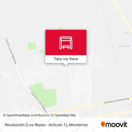 Revolución (Los Reyes - Artículo 1) map