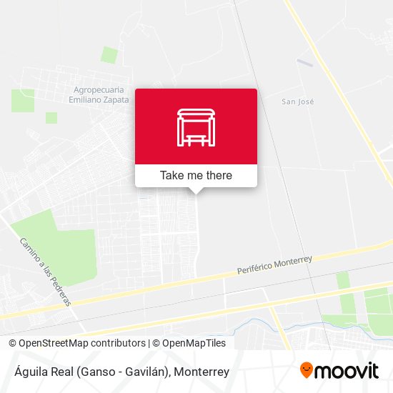 Águila Real (Ganso - Gavilán) map